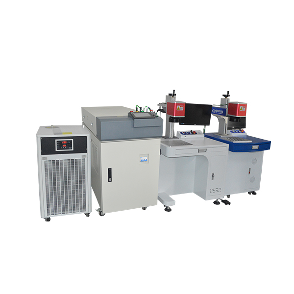 Double-head galvanometer fiber transmission laser welding machine